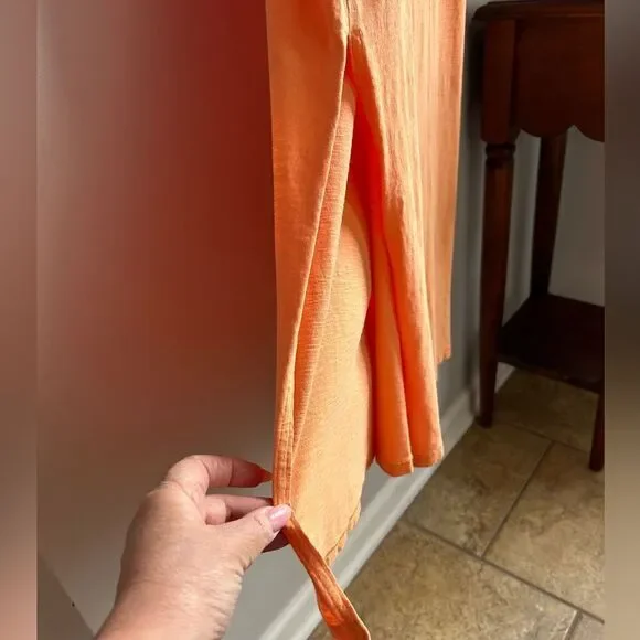 Aerie Orange Sherbet Maxi Dress - Picture 6 of 8